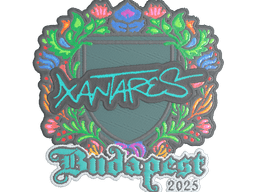 Sticker | XANTARES (Embroidered) | Budapest 2025
