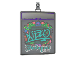 Sticker Slab | xiELO (Embroidered) | Budapest 2025
