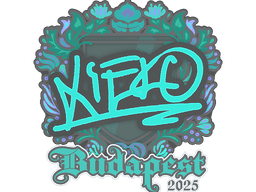 Sticker | xiELO | Budapest 2025