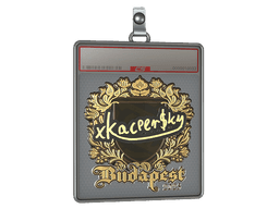 Sticker Slab | xKacpersky (Gold) | Budapest 2025