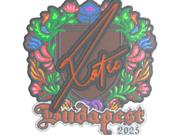 Sticker | XotiC (Embroidered) | Budapest 2025