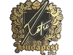 Sticker | XotiC (Gold) | Budapest 2025
