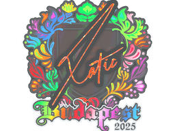 Sticker | XotiC (Holo) | Budapest 2025