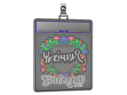 Sticker Slab | YEKINDAR (Embroidered) | Budapest 2025