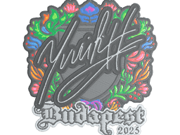 Sticker | yuurih (Embroidered) | Budapest 2025