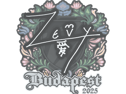 Sticker | zevy | Budapest 2025
