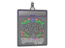Sticker Slab | zweih (Embroidered) | Budapest 2025