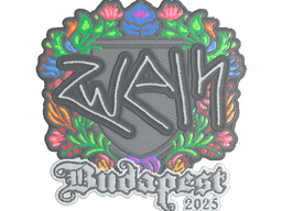 Sticker | zweih (Embroidered) | Budapest 2025
