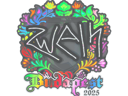 Sticker | zweih (Holo) | Budapest 2025