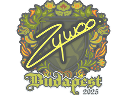 Sticker | ZywOo | Budapest 2025