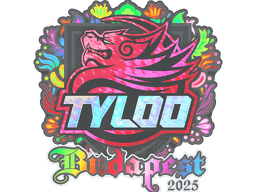 Sticker | TYLOO (Holo) | Budapest 2025