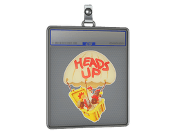 Sticker Slab | Heads Up