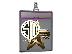 Sticker Slab | Team SoloMid (Gold) | Cluj-Napoca 2015