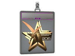 Sticker Slab | Vexed Gaming (Gold) | Cluj-Napoca 2015