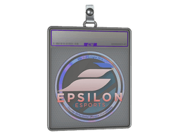 Sticker Slab | Epsilon eSports (Holo) | Cologne 2014