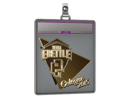 Sticker Slab | Team eBettle (Gold) | Cologne 2015