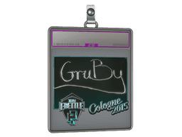 Sticker Slab | GruBy (Foil) | Cologne 2015