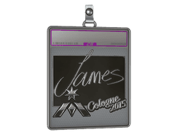 Sticker Slab | James (Foil) | Cologne 2015