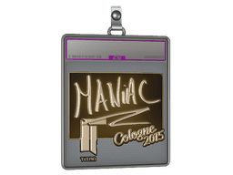 Sticker Slab | Maniac (Gold) | Cologne 2015