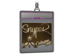 Sticker Slab | SnypeR (Gold) | Cologne 2015