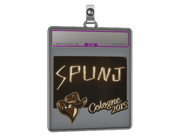 Sticker Slab | SPUNJ (Gold) | Cologne 2015