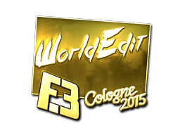 WorldEdit (Gold) | Cologne 2015