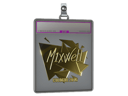 Sticker Slab | mixwell (Gold) | Cologne 2016