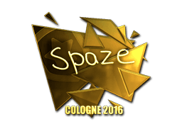 spaze (Gold) | Cologne 2016