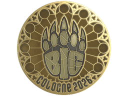 Sticker | BIG (Gold) | Cologne 2026
