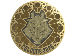Sticker | G2 esports (Gold) | Cologne 2026