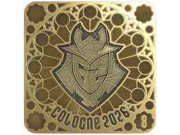 Sticker | G2 esports (Gold, Ranked) | Cologne 2026
