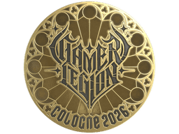 Sticker | GamerLegion (Gold) | Cologne 2026