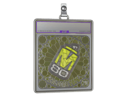 Sticker Slab | M80 (Foil, Ranked) | Cologne 2026