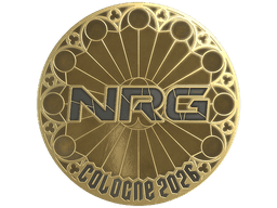 Sticker | NRG (Gold) | Cologne 2026