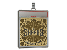 Sticker Slab | Sharks Esports (Gold, Ranked) | Cologne 2026