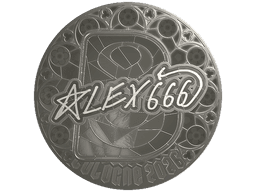 Sticker | alex666 (Foil) | Cologne 2026