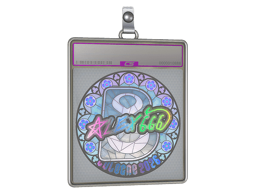 Sticker Slab | alex666 (Holo) | Budapest 2025