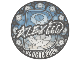 Sticker | alex666 | Cologne 2026