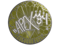 Sticker | apEX (Foil) | Cologne 2026