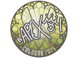 Sticker | apEX | Cologne 2026