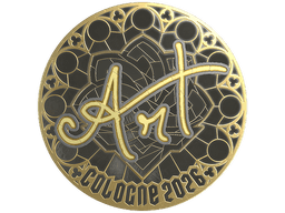 Sticker | arT (Gold) | Cologne 2026