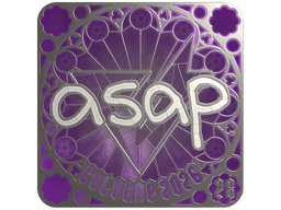 Sticker | asap (Foil, Ranked) | Cologne 2026