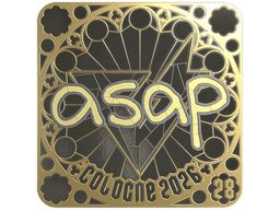 Sticker | asap (Gold, Ranked) | Cologne 2026