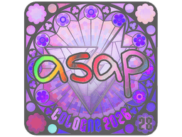 Sticker | asap (Holo, Ranked) | Cologne 2026