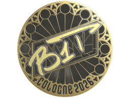 Sticker | b1t (Gold) | Cologne 2026