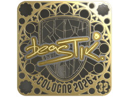 Sticker | beastik (Gold, Ranked) | Cologne 2026