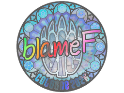 Sticker | blameF (Holo) | Cologne 2026
