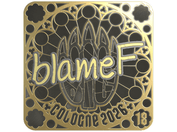Sticker | blameF (Gold, Ranked) | Cologne 2026