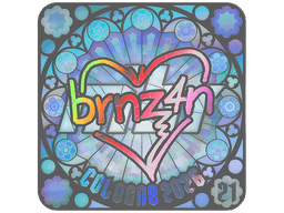Sticker | brnz4n (Holo, Ranked) | Cologne 2026