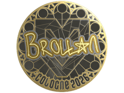 Sticker | Brollan (Gold) | Cologne 2026